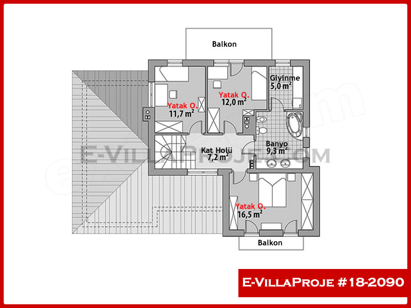 Ev Villa Proje #18 - 2090 Detay 3