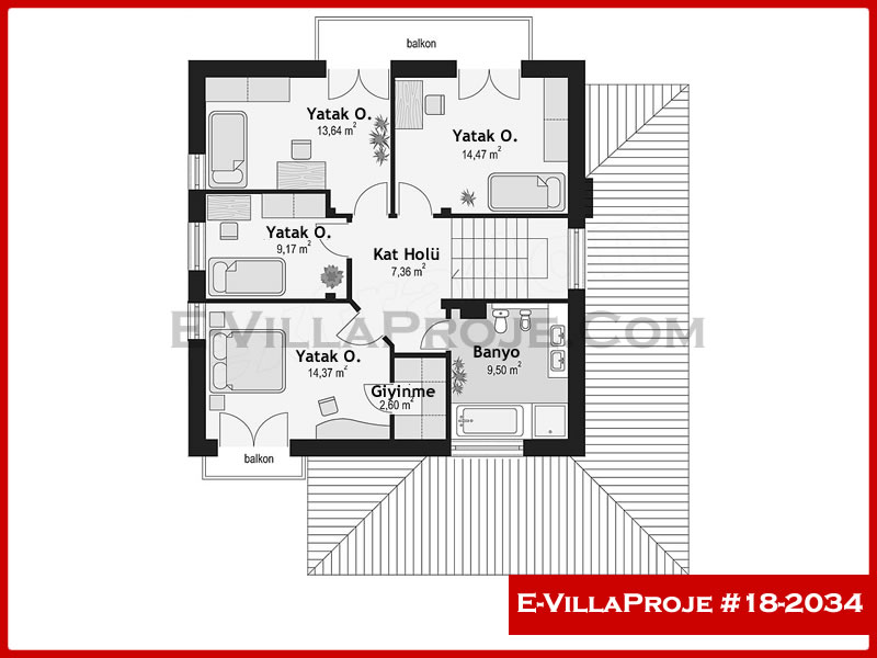 Ev Villa Proje #18 - 2034 Detay 3