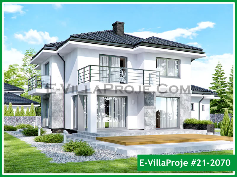 Sarıoğlan, Kayseri Ev Villa Proje #21 - 2070 Anahtar Teslim Çelik Villa