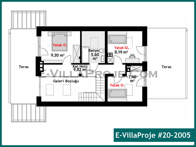 Ev Villa Proje #20 - 2005 Detay 3