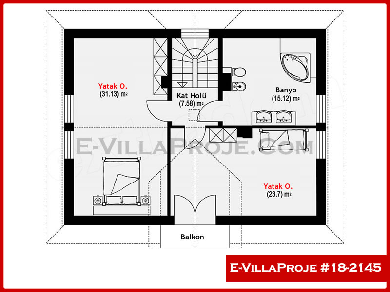 Ev Villa Proje #18 - 2145 Detay 3