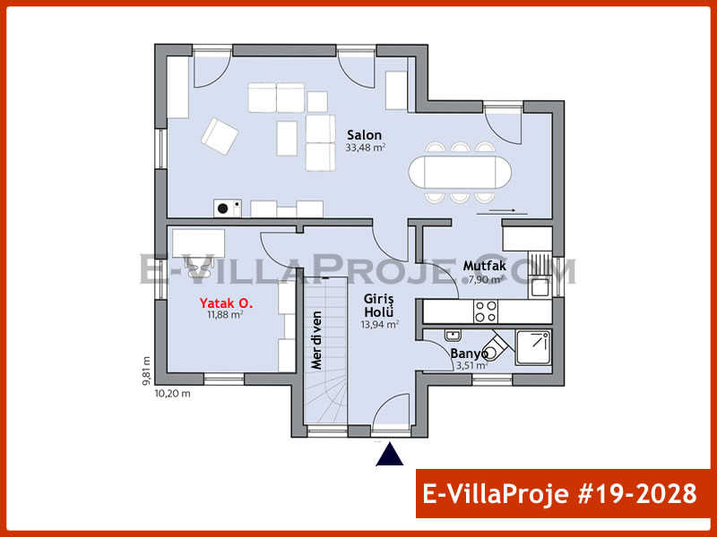 Ev Villa Proje #19 - 2028 Detay 2