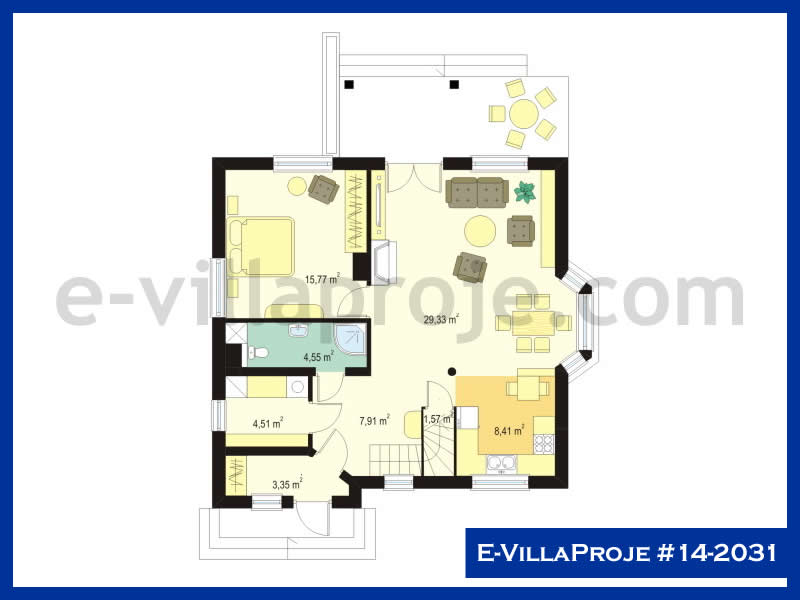 Ev Villa Proje #14 - 2031 Detay 2