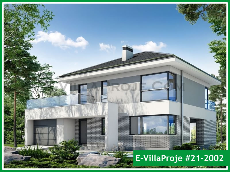Kayseri Ev Villa Proje #21 - 2002 Anahtar Teslim Çelik Villa