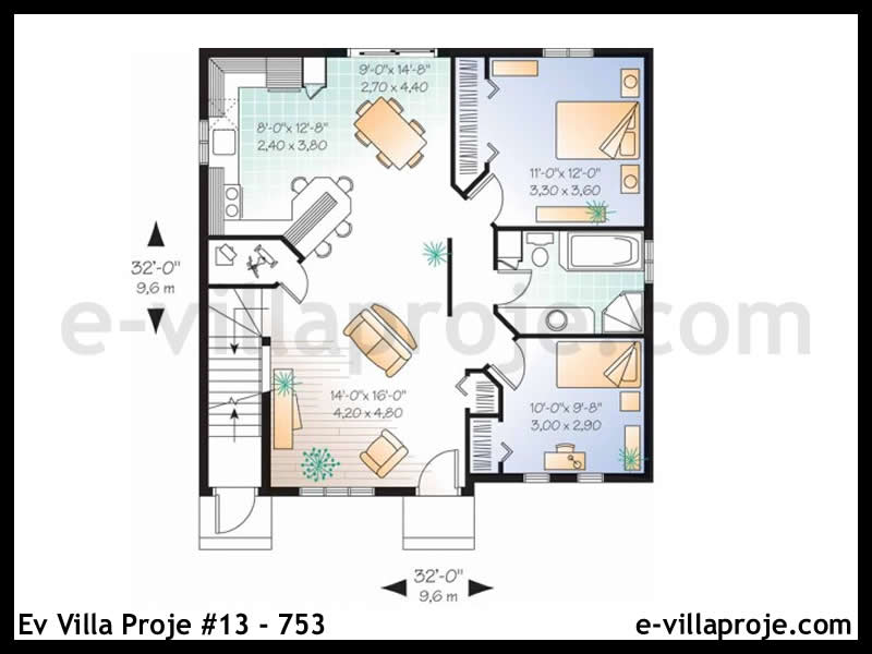 Ev Villa Proje #13 - 753 Detay 2