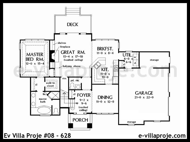 Ev Villa Proje #08 - 628 Detay 2