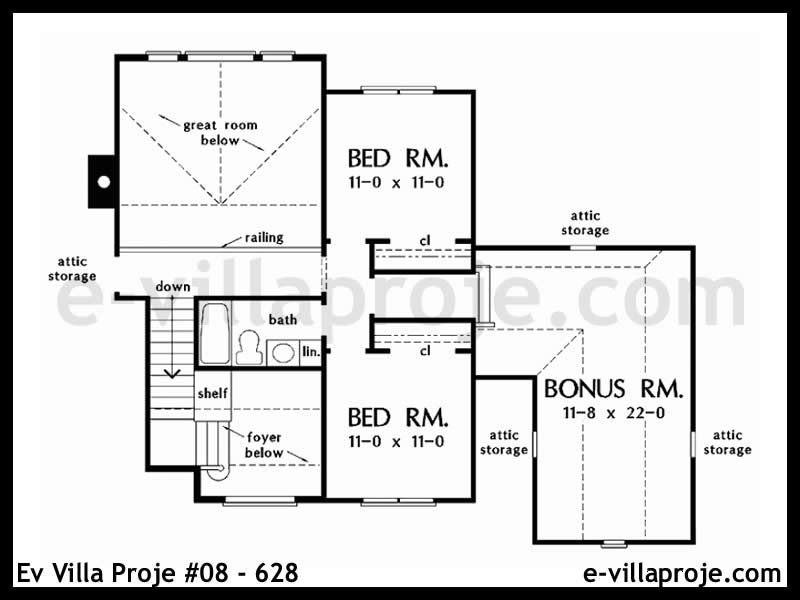 Ev Villa Proje #08 - 628 Detay 3