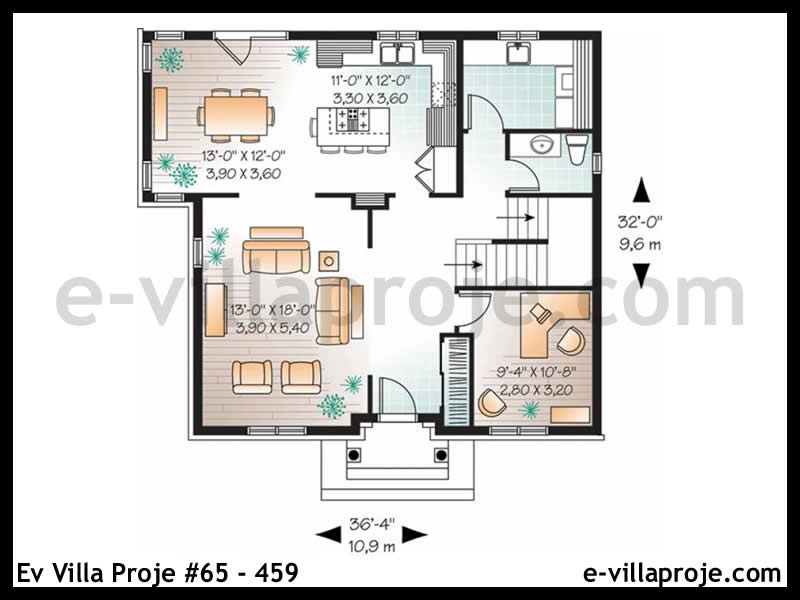 Ev Villa Proje #65 â- 459 Detay 2