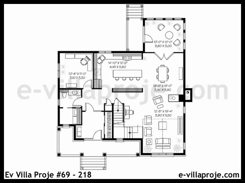 Ev Villa Proje #69 â- 218 Detay 2