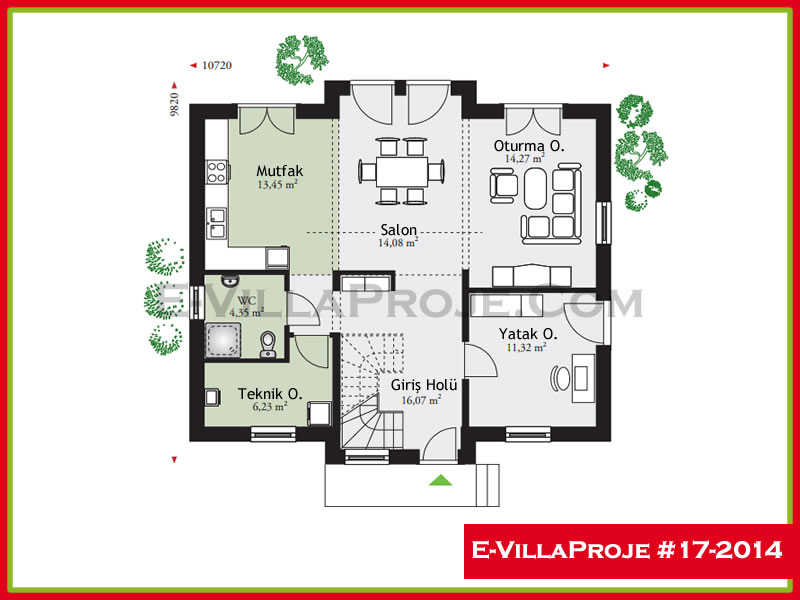 Ev Villa Proje #17 - 2014 Detay 2