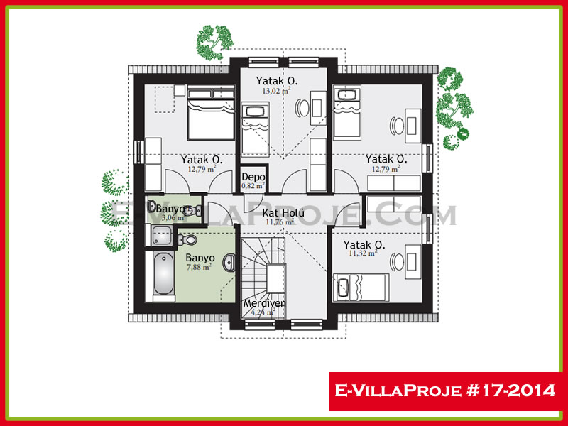 Ev Villa Proje #17 - 2014 Detay 3