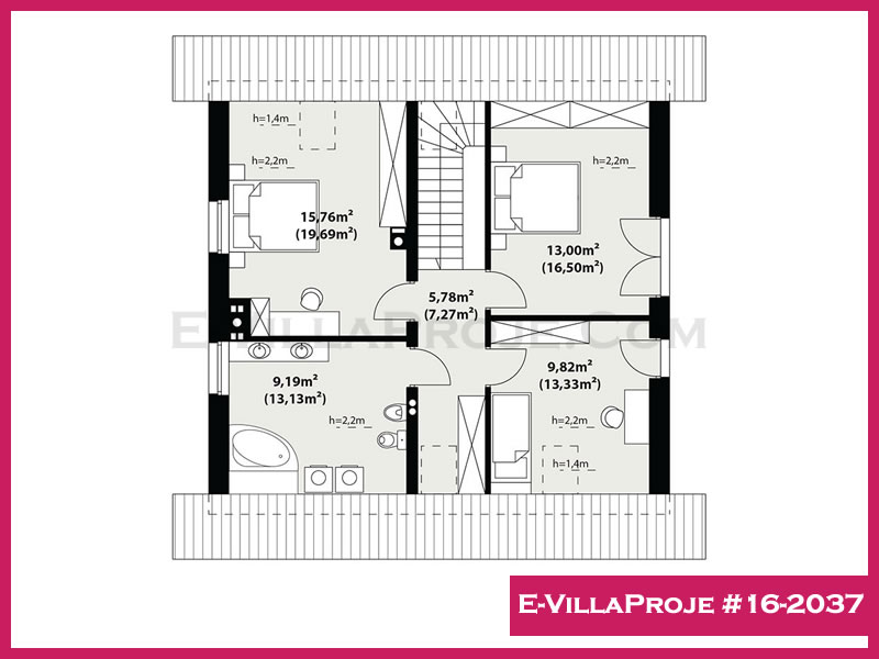 Ev Villa Proje #16 - 2037 Detay 3