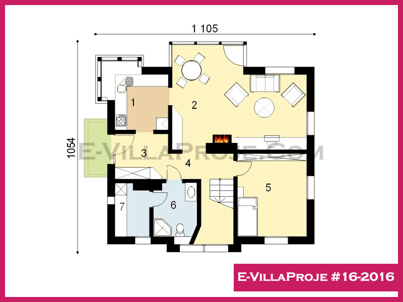 Ev Villa Proje #16 - 2016 Detay 2