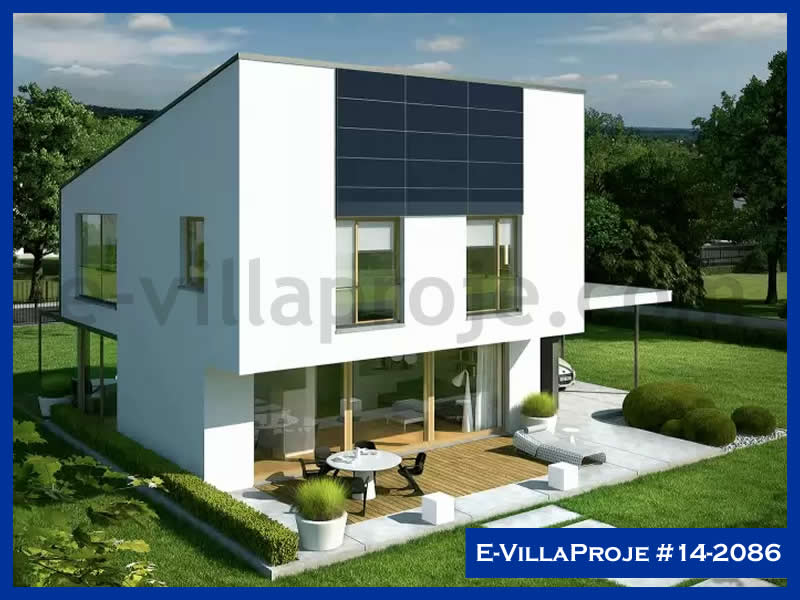 Babaeski, Kırklareli Ev Villa Proje #14 - 2086 Anahtar Teslim Çelik Villa