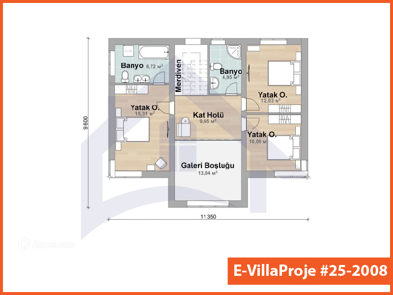 Ev Villa Proje #25 - 2008 Detay 3