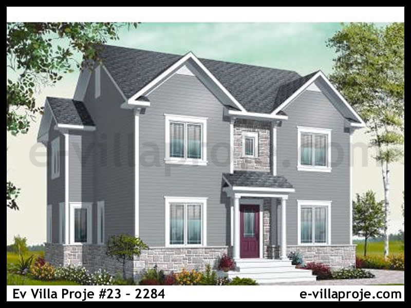 İncesu, Kayseri Ev Villa Proje #23 - 2284 Anahtar Teslim Çelik Villa