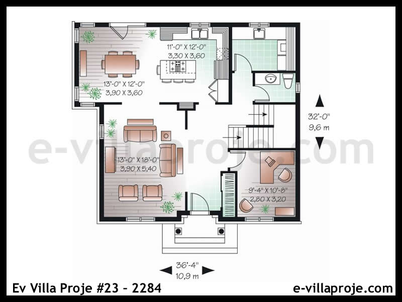 Ev Villa Proje #23 - 2284 Detay 2