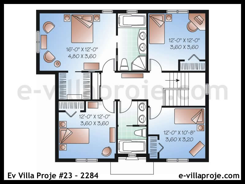 Ev Villa Proje #23 - 2284 Detay 3