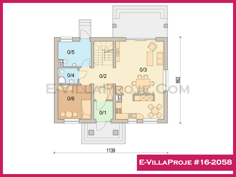 Ev Villa Proje #16 - 2058 Detay 2