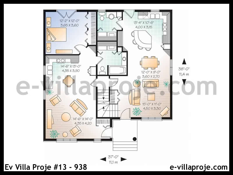 Ev Villa Proje #13 - 938 Detay 2