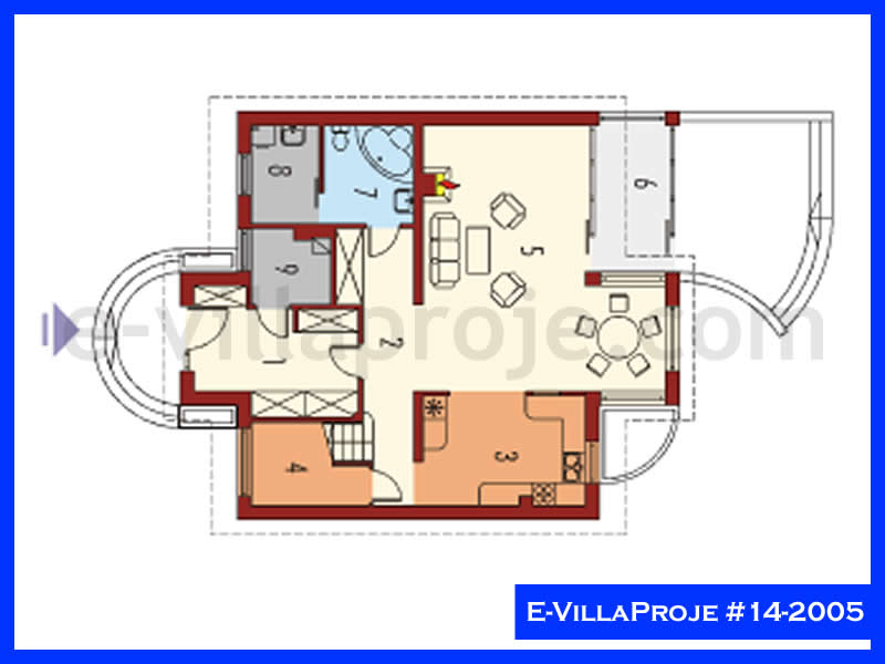 Ev Villa Proje #14 - 2005 Detay 2