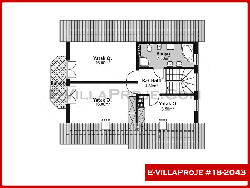 Ev Villa Proje #18 - 2043 Detay 3