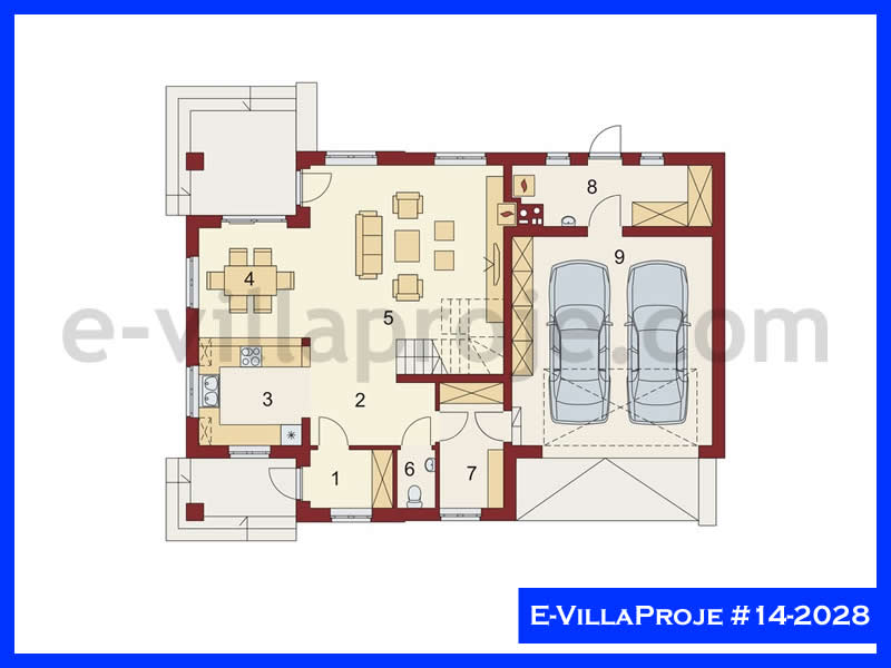 Ev Villa Proje #14 - 2028 Detay 2