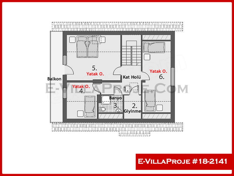 Ev Villa Proje #18 - 2141 Detay 3