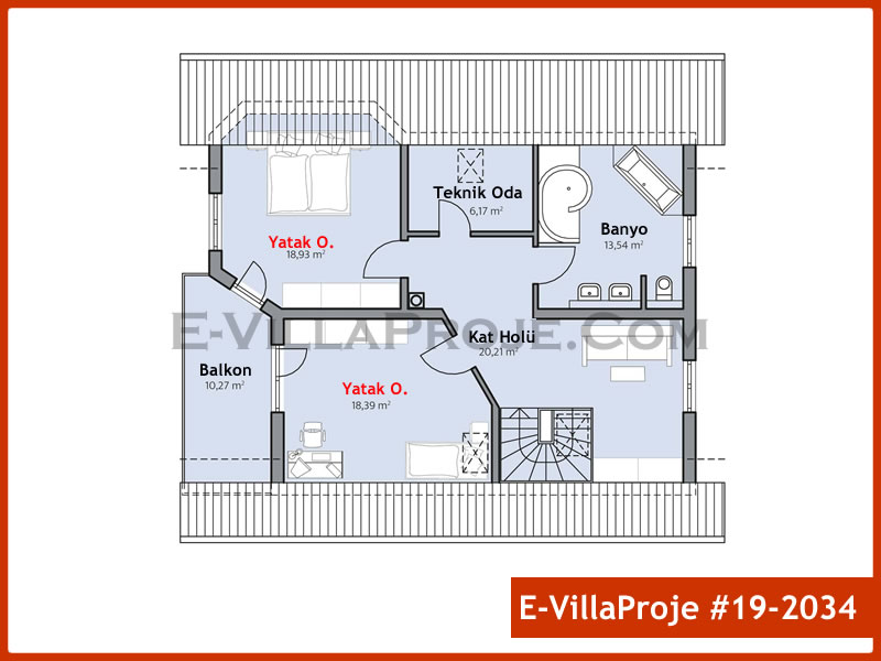 Ev Villa Proje #19 - 2034 Detay 3