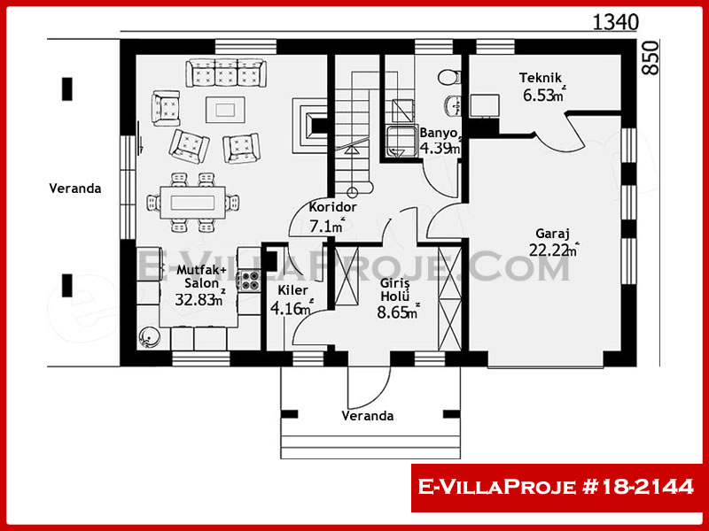 Ev Villa Proje #18 - 2144 Detay 2