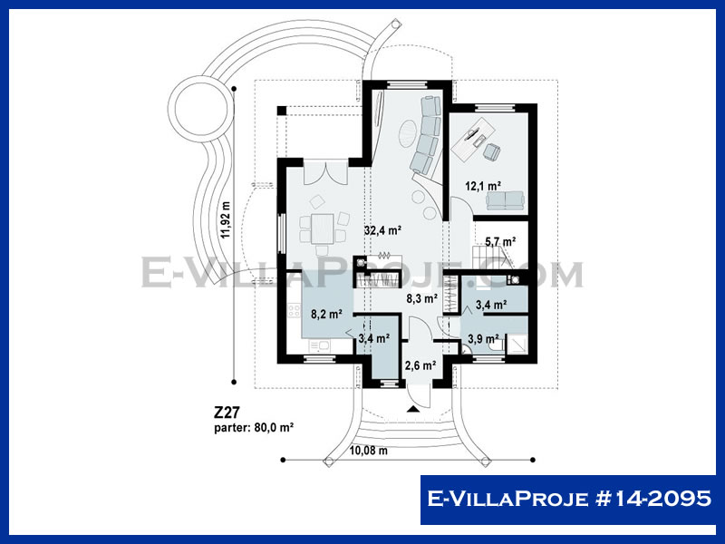 Ev Villa Proje #14 - 2095 Detay 2
