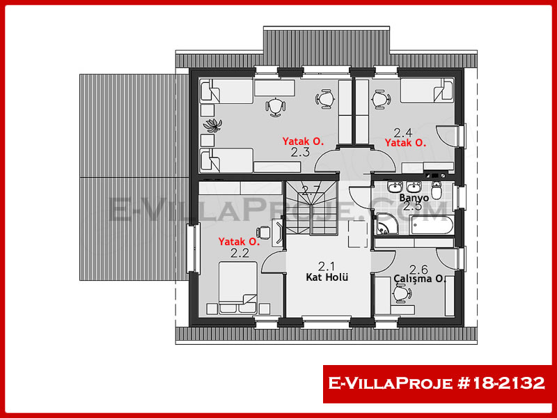 Ev Villa Proje #18 - 2132 Detay 3