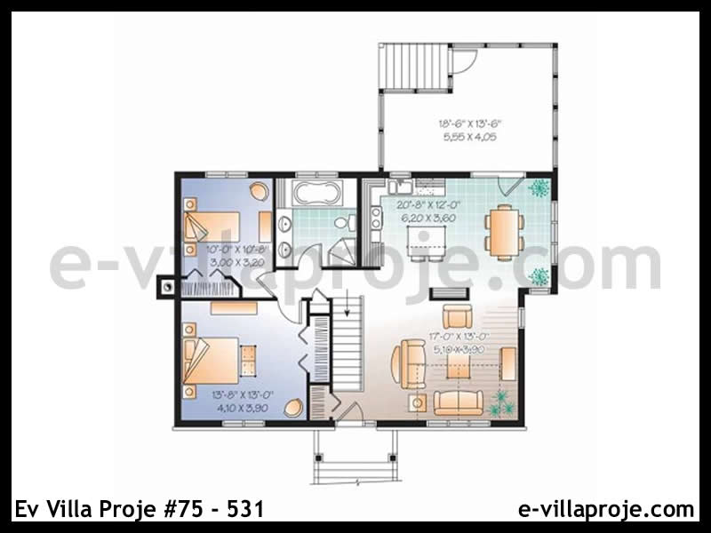 Ev Villa Proje #75 - 531 Detay 3