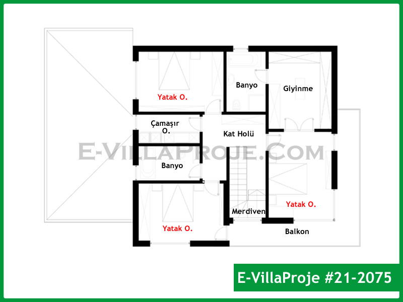 Ev Villa Proje #21 - 2075 Detay 3
