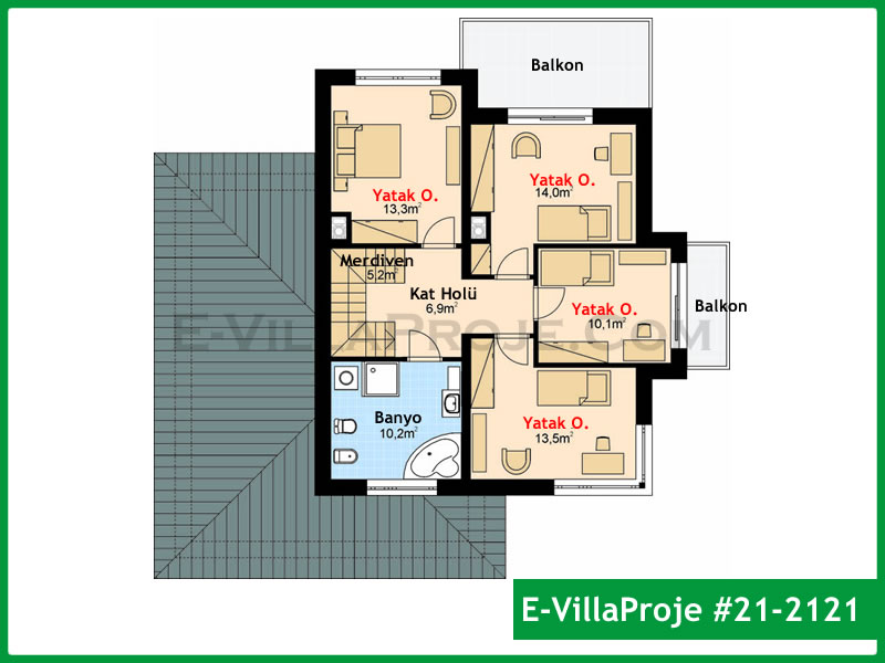 Ev Villa Proje #21 - 2121 Detay 3