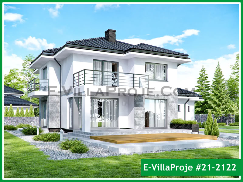 Isparta Ev Villa Proje #21 - 2122 Anahtar Teslim Çelik Villa