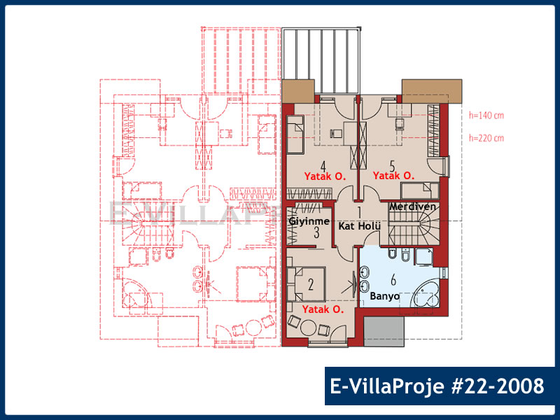 Ev Villa Proje #22 - 2008 Detay 3