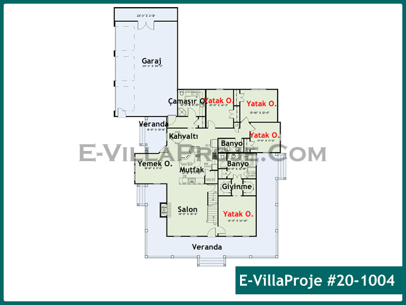 Ev Villa Proje #20 - 1004 Detay 2