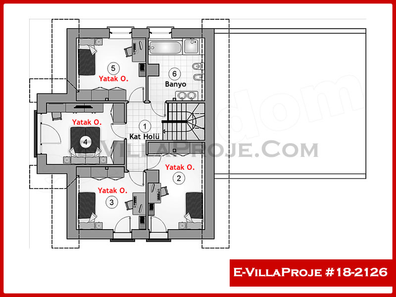 Ev Villa Proje #18 - 2126 Detay 3