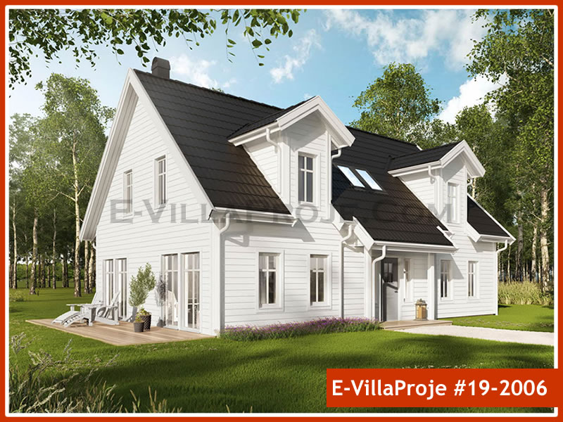 Kars Ev Villa Proje #19 - 2006 Anahtar Teslim Çelik Villa