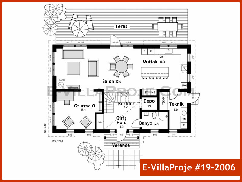 Ev Villa Proje #19 - 2006 Detay 2