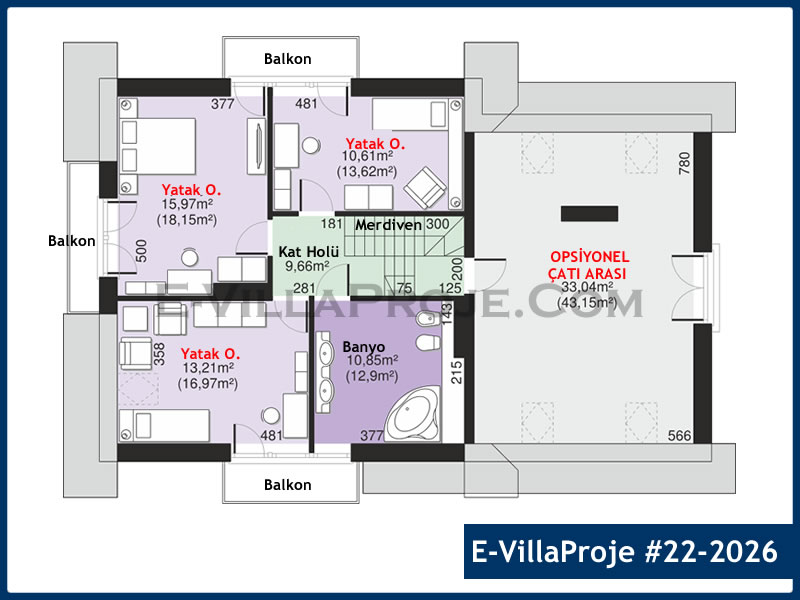 Ev Villa Proje #22 - 2026 Detay 3