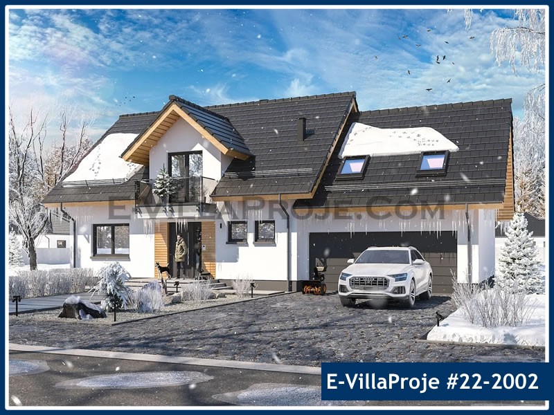 Kayseri Ev Villa Proje #22 - 2002 Anahtar Teslim Çelik Villa