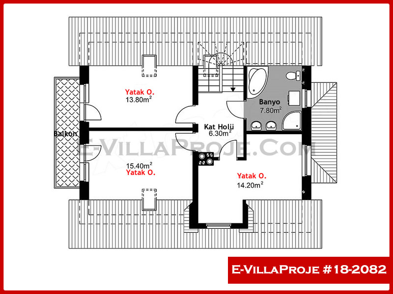 Ev Villa Proje #18 - 2082 Detay 3