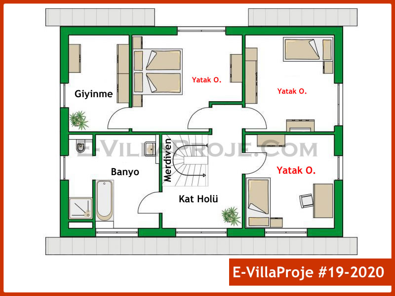 Ev Villa Proje #19 - 2020 Detay 3
