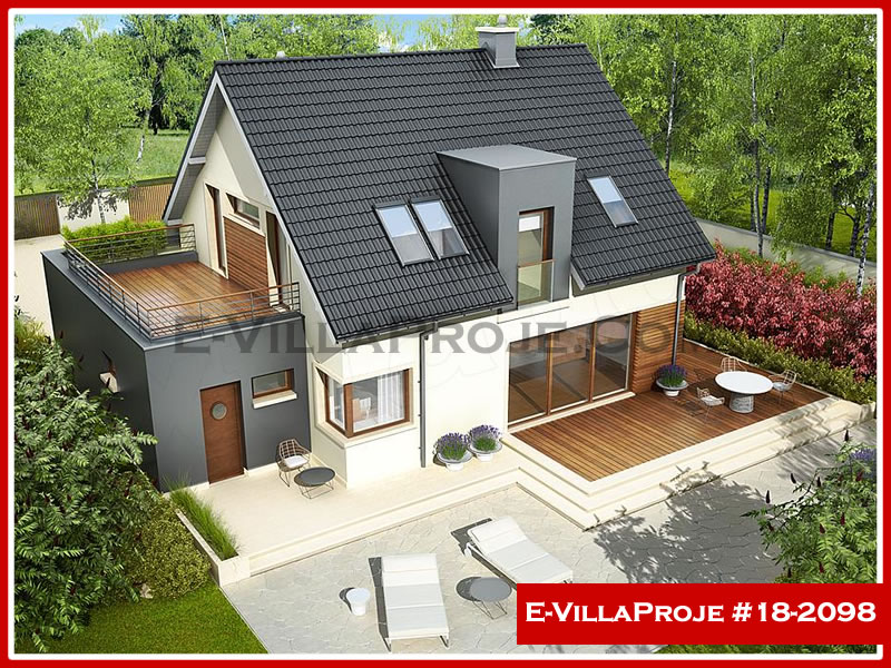 Isparta Ev Villa Proje #18 - 2098 Anahtar Teslim Çelik Villa