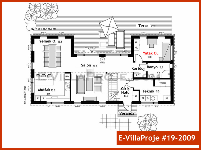 Ev Villa Proje #19 - 2009 Detay 2