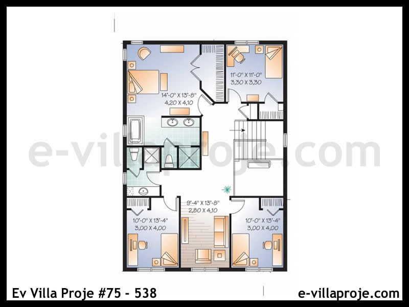 Ev Villa Proje #75 - 538 Detay 3