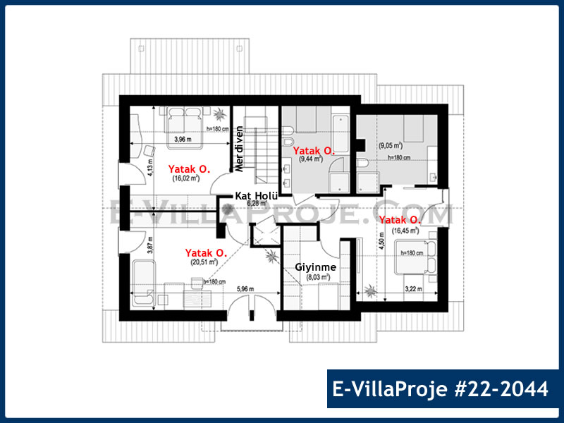 Ev Villa Proje #22 - 2044 Detay 3