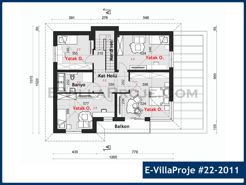 Ev Villa Proje #22 - 2011 Detay 3